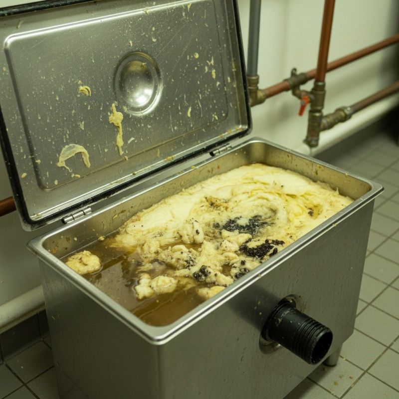 Grease Trap Installation detail