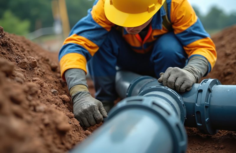 Plumbing Line Repair detail