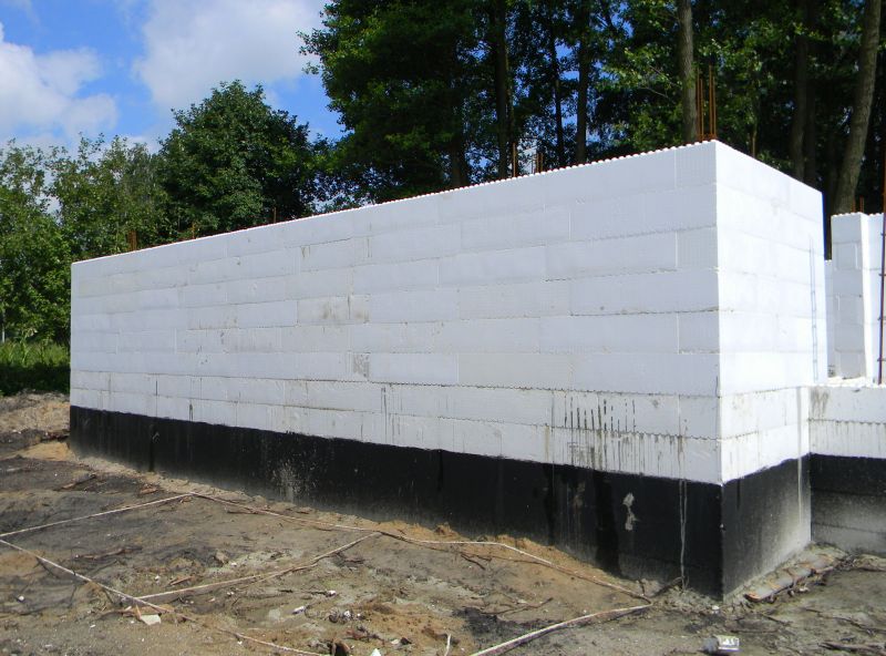 Foundation Wall Pouring