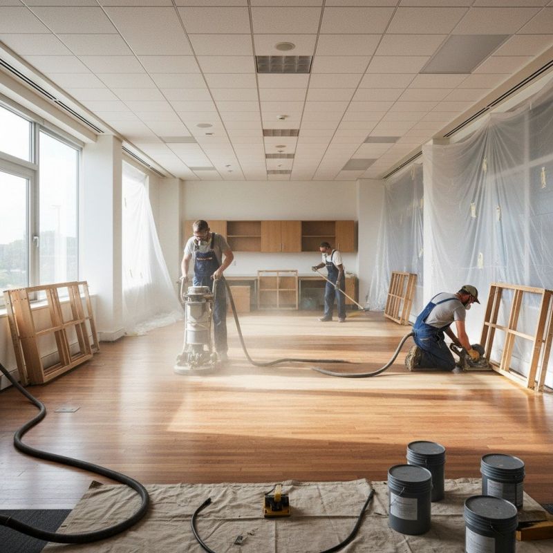 Hardwood Floor Renovation